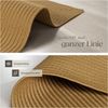 tectake Teppich Geflochtener Teppich in Jute-Optik, strapazierfähig und pflegeleicht, Rechteck, Höhe: 0,50 mm, Boho-Stil, für In- und Outdoor flach und formstabil Bild 4