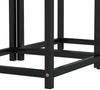 vidaXL Beistelltische 2 Stk. MDF Schwarz 331658 Bild 5