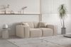 Sofa Designersofa CELES PREMIUM 2-Sitzer in Stoff Opera Velvet Sand Bild 2