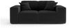 Sofa Designersofa CELES PREMIUM 2-Sitzer in Stoff Opera Velvet Sand Bild 4