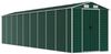 vidaXL Gerätehaus Grün 191x810x198 cm Verzinkter Stahl 3188239 Bild 2