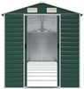 vidaXL Gerätehaus Grün 191x810x198 cm Verzinkter Stahl 3188239 Bild 5