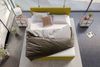 Boxspringbett Valerio Cordstoff - Cordstoff - gelb - 200x200 cm Bild 5