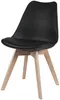 Vente-unique - JODY Stuhl Plastik Schwarz - B 57 cm x H 82 cm x L 49 cm Bild 5