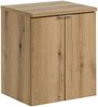 Waschtischplatte 50 cm, Eiche, NEWPORT-56-OAK Bild 4