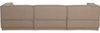 Ecksofa Chaiselongue Manu - Teddy-Stoff Taupe, Links Bild 3