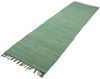 carpetfine Teppich Kelim Chindi uni, auch als Läufer, rechteckig, Höhe: 5 mm, Wendeteppich, reine Baumwolle, handgewebt, Uni-Farben, mit Fransen Bild 3