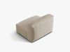Micadoni Modul Martina 1-Sitzer Strukturierter Stoff Helles Beige Bild 3