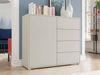 Kommode 'Gesita K1D4SZ', Holz, Cashmere, 100 x 93 x 41 cm Bild 2