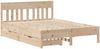 vidaXL Massivholzbett ohne Matratze 120x190 cm Kiefernholz 3301884 Bild 3