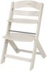 Kikka boo Kinderhochstuhl Nordy Holz Kinderstuhl Fußstütze verstellbarer Sitz beige Bild 2