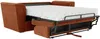 Vente-unique - RIZORA Sofa Stoff Rot - B 223 cm96 cm x H 95 cm x L 230 cm Bild 5