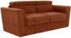 Vente-unique - RIZORA Sofa Stoff Rot - B 223 cm96 cm x H 95 cm x L 230 cm Bild 4