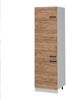 Küchenfront R-Line Goldkraft Eiche 59.6 x 196 cm Möbelfront für den Kühlumbauschrank Vicco Bild 5