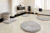 OTTO home Badematte Micro exclusiv, Badvorleger, Badezimmer Teppich, Höhe 55 mm, rutschhemmend beschichtet, schnell trocknend, strapazierfähig, fußbodenheizungsgeeignet, Polyester, rund, Badteppich, Badematten auch als 3 teiliges Set & rund erhältlich Bild 4
