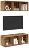 vidaXL TV-Schrankset 2 pcs Altholz 37 x 37 x 107 cm Holzwerkstoff 3393573 Bild 3