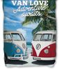 Skybrands Volkswagen Bettwäsche VW Bulli T1 Van Love Renforcé 135 x 200 + 80 x 80 cm Bild 3