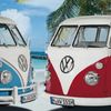 Skybrands Volkswagen Bettwäsche VW Bulli T1 Van Love Renforcé 135 x 200 + 80 x 80 cm Bild 4