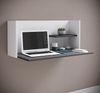 VCM Schreibtisch Workas 918229 Weiß / Anthrazit H. 35 x B. 90 x T. 43 cm Bild 3