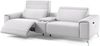 Sofanella Ledersofa BELLA Homecinema Kinositze Couch in Weiß XL: 252 Breite x 100 Tiefe Bild 1