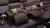 Sofanella Ledersofa BELLA Homecinema Kinositze Couch in Weiß XL: 252 Breite x 100 Tiefe Bild 5
