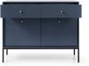 AX LIVING Kommode mit Schubladen Domiti MKSZ104 104 cm Dunkelblau Bild 5