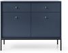 AX LIVING Kommode mit Schubladen Domiti MKSZ104 104 cm Dunkelblau Bild 4