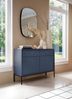 AX LIVING Kommode mit Schubladen Domiti MKSZ104 104 cm Dunkelblau Bild 2