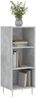 vidaXL Sideboard Betongrau 34,5x32,5x90 cm Holzwerkstoff 828720 Bild 3