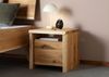 Nachttisch Wildeiche 45x45x45 natur geölt PURE OAK #117 Bild 3