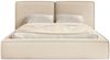 Selsey 'Tilves' Polsterbett 140x200 mit Bettkasten, Lattenrost, Chenille, hellbeige Bild 5