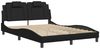 vidaXL Bettgestell "Viana" mit LED ohne Matratze Schwarz 120x200 cm 3214008 Bild 3