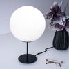 RGB LED Tischleuchte, Metall Glas, H 41,5 cm Bild 5