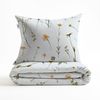 Zo! Home Cotton Bettwäsche 155x220 Savio Powder Blue Wiesenblumen Löwenzahn Bild 5