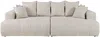 Vente-unique - MOTINO Sofa Stoff Beige - B 140 cm x H 102 cm x L 272 cm Bild 2