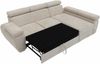 Ecksofa Boston Mini mit Schlaffunktion, Bettkasten, Einstellbare Kopfstützen (Farbe: Flow 03, Seite: Links, LC+2r) Bild 3