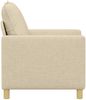 vidaXL Sofa Creme 76 x 81 x 87,5 cm Stoff 42028753 Bild 4