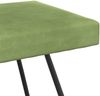 vidaXL Bank Uni Hellgrün 110 x 40 x 45 cm Samt 42038346 Bild 5