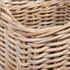 2er Set Rattankorb BAKUL eckig Grey ca. 20cm Aufbewahrungskorb Dekokorb Korb Bild 4