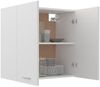 vidaXL Hängeschrank Lyon Weiß 60x31x60 cm Holzwerkstoff 801268 Bild 4