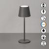 easy! BY FHL Außen-Tischleuchte Roxi, Dimmfunktion, Farbsteuerung, USB-Ladefunktion, LED fest integriert, Warmweiß, lange Leuchtdauer Bild 4