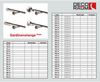 Deco-Raum® Gardinenstange 1-lauf 25mm Kugel | Länge: 240cm | Material: Metall | Farbe: Edelstahl-optik Bild 4