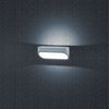 Helestra CAPE LED Wandleuchte silbergrau - mattweiß A18310.46 Bild 1