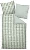 Janine Moments Mako-Satin Bettwäsche 240x220 Wende Mosaik grün blau 98055-06 Bild 5