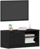 vidaXL TV-Schränk 2 pcs Schwarz Eichen-Optik 80 x 35 x 36,5 cm 862746 Bild 3