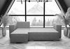 AX LIVING Grau Ecksofa mit Schlaffunktion Vinoria L-Form 255 cm Links Bild 3
