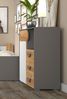 XL Küchenhängeschrank Rimini 60x96cm 2-türig matt Farbe: RAL 1027 currygelb matt / lava RI-W4/60 Bild 2