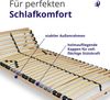 Mister Sandman Federholzrahmen Lattenrost Buche 80×200 cm – 7 Zonen, verstellbares Kopfteil, ergonomisch & atmungsaktiv Bild 5