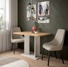 Home affaire Esstisch GERO, 110 x 76 x 70 cm, mit Säulengestell (1-St, in verschiedenen Ausführungen erhältlich), Tisch, Esstisch, Esszimmer, Esszimmertisch, Küchetisch, Bartisch Bild 2