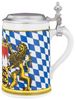 Seltmann Weiden Bayern Bierkrug mit Deckel 0,75 l - DS Bild 2